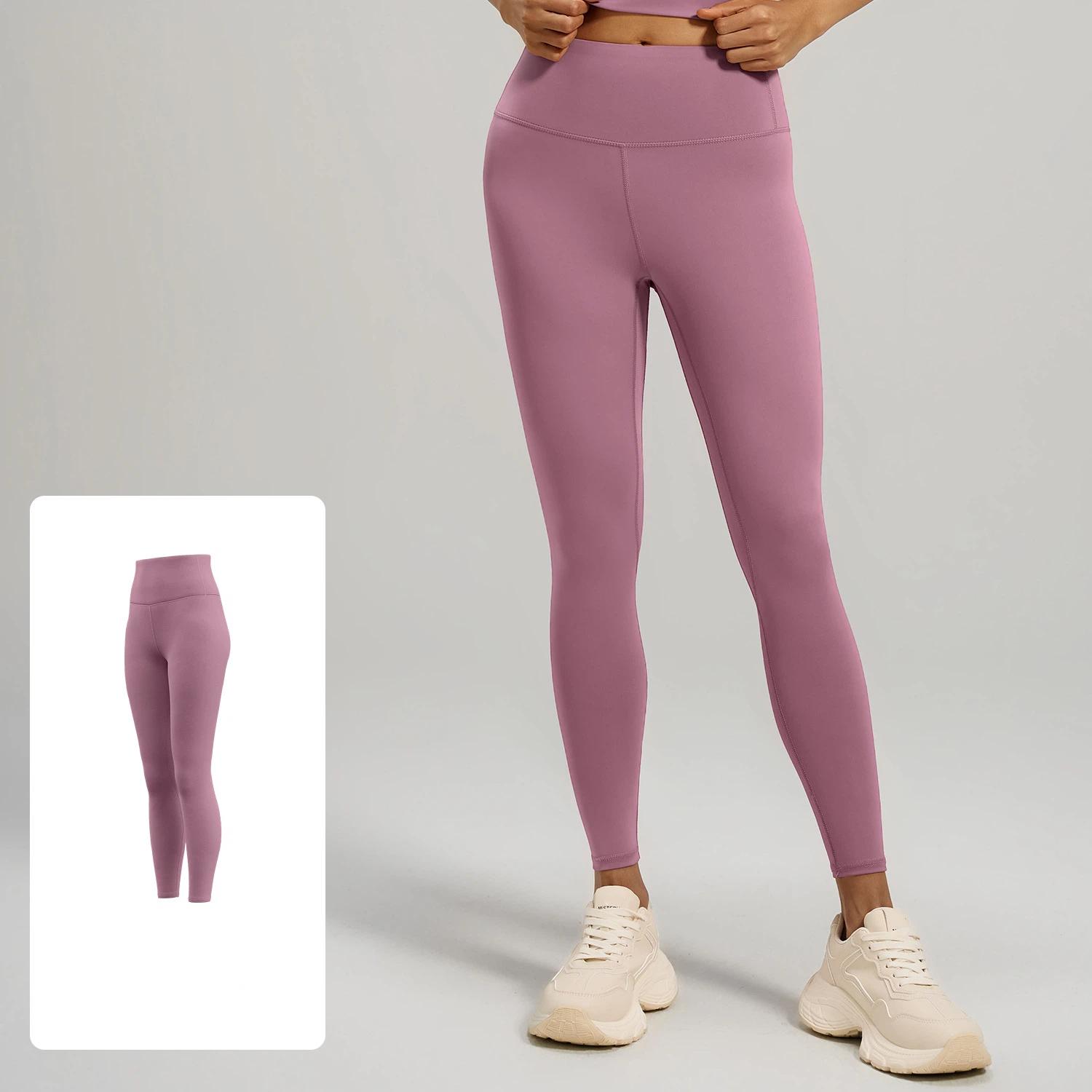 

Women s Running Sports Yoga Pants With mesh pocket Stretch High Waist Tummy Control Butt Lift Nude Feeling Seamless Yoga Pants for Female XXXL