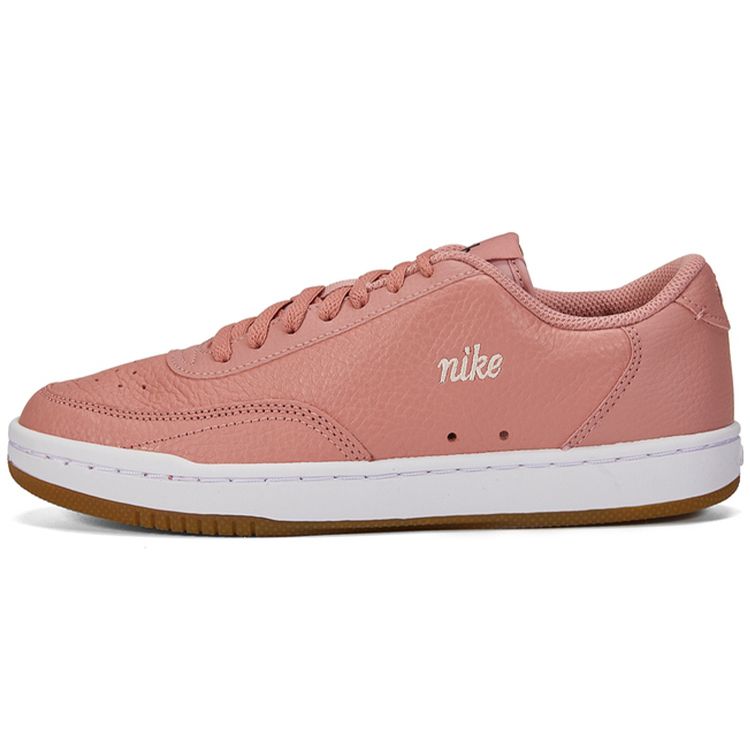 Nike Court Vintage Prm Synthetic Leather Non-Slip Balanced Lightweight Low-Top Sneakers Women Sneakers Pink CW1067-600