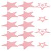 12Pcs Cartoon Star-Shaped Non-Slip Bathtub Stickers Peva Anti-Slip Shower Floor Decals for Kids Bathroom Safety Grip Mat