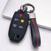 Key Fob Cover for Volvo XC90 XC70 S60 S80 V70 with Keychain Anti-Scratch Guard Shockproof Protection Soft Grip Texture Responsive Button Touch
