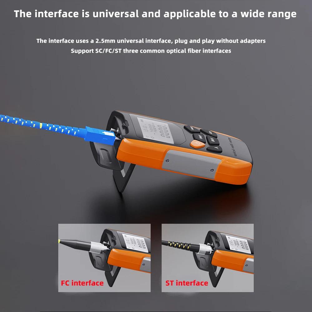 Multifunction Optical Power Meter G90 USB Charging Visual Fault Locator Fiber Optic Fiber Tester Professional Digital Multimeter