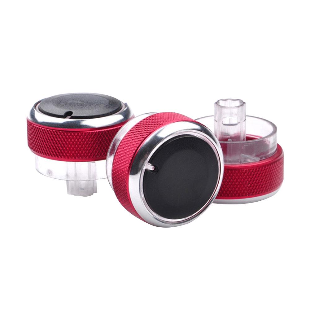 

Автомобильный верх для Ford, 3 шт., ручка автомобильного кондиционера Focus 2 3 Mondeo красный