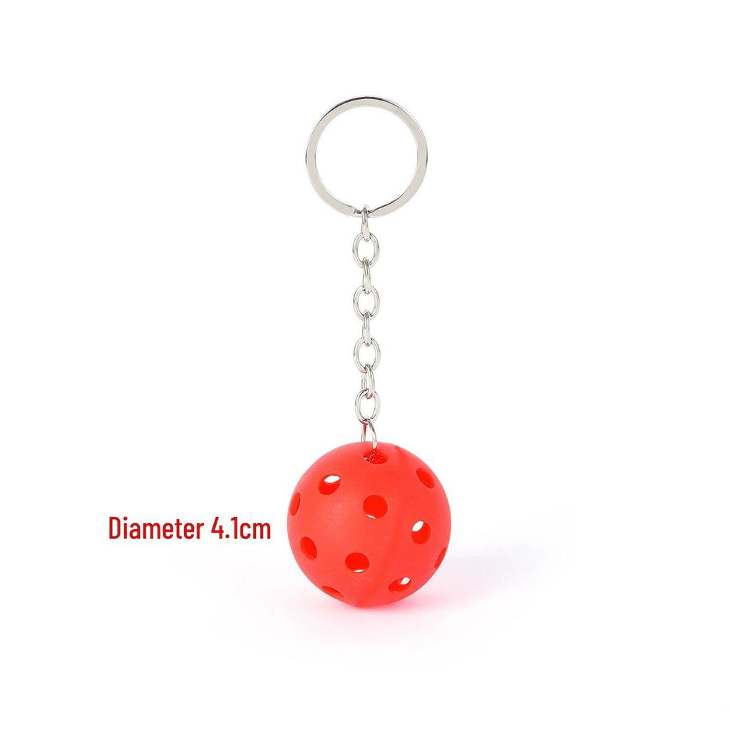 Mini Pickleball Keychain Pendant Sports Meeting Gift