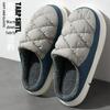 Winter 2023 Women's Plush Cotton Slippers: Cozy Velvet-Lined, Thick-Soled Comfort for Indoors