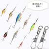 AMYSPORTS Ball Bearing Swivel with Interlocking for Sea Squid Shore and 25-Piece Snaps, 45kg, Fishing, Bass, Lures, Jigging, Fishing, Egging.