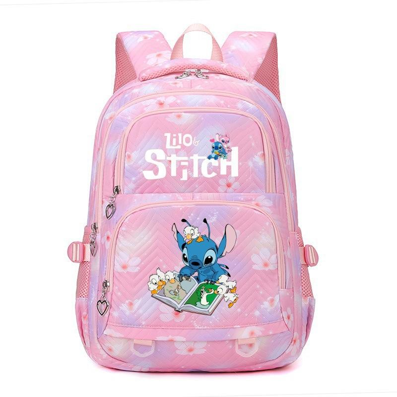 Cute Cartoon Print Large Capacity Primary And Secondary School Schoolbag Trendy Backpack Lightweight Fashion Backpack