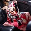 1pc Flannel Bedding Cover Blanket - Cute Minnie Design, Soft and Warm Sofa
