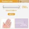 30PCS Self Adhesive Silicone Clear Wall Bumpers Door Stoppers Versatile Door Silencers Drawer Door Cabinets Anti-collision Pads