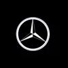 2/4ks LED světlo pro přivítání na dveřích auta Projektor loga Pro Mercedes Benz W212 W205 AMG ML W166 W176 W177 W213 W246 GLB GLC GLA GLS GLE