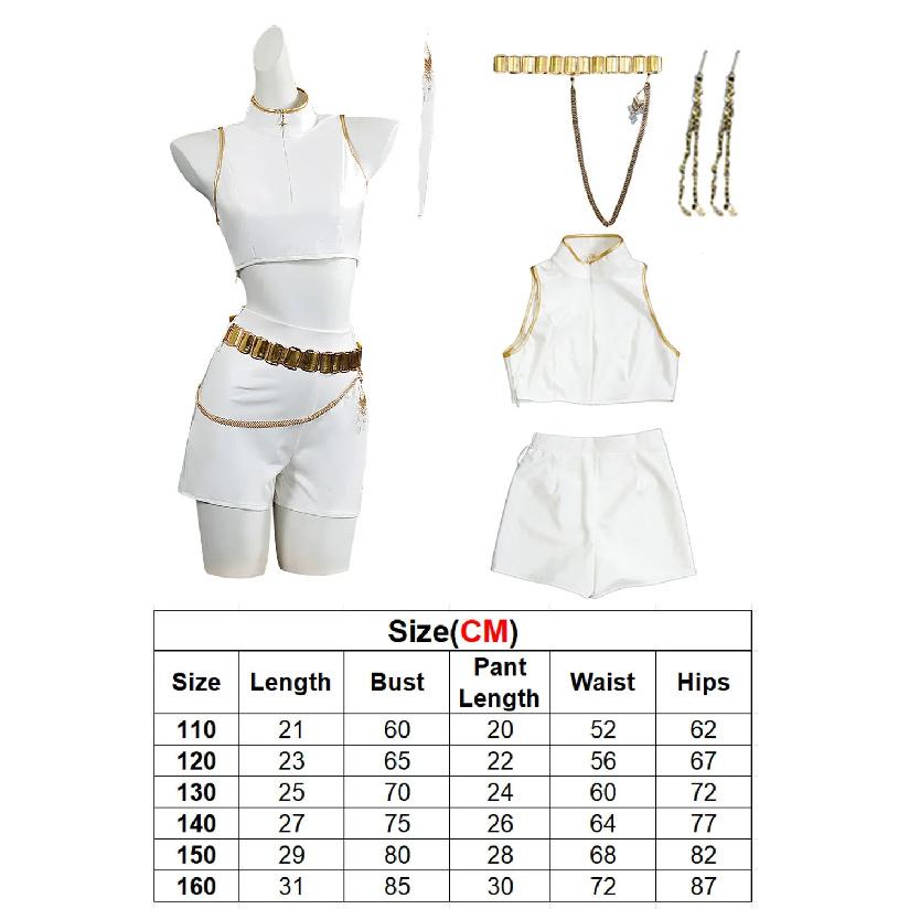 Kid Girls Rumi K Pop Demon Hunter Cosplay Kids Black Gloden Costume Chid Disguise Performance Roleplay Uniform Halloween