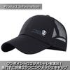 ONE LIMITATION CP048 Mesh for Running and Men and Women (01.Navy) Cap, Stylish, Sports,