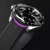 Correa de Silicona para Reloj Pulsera Impermeable para TAG HEUER AQUARACER 300 WAY201B Correas de Goma Accesorios para Relojes 22mm