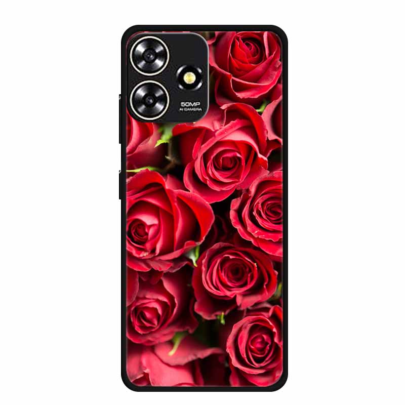 Cool Silicone Cover for ZTE Blade V50 Design 4G Case Printed Fashion Soft Back Cover for Blade V50Design Case Protective Shells