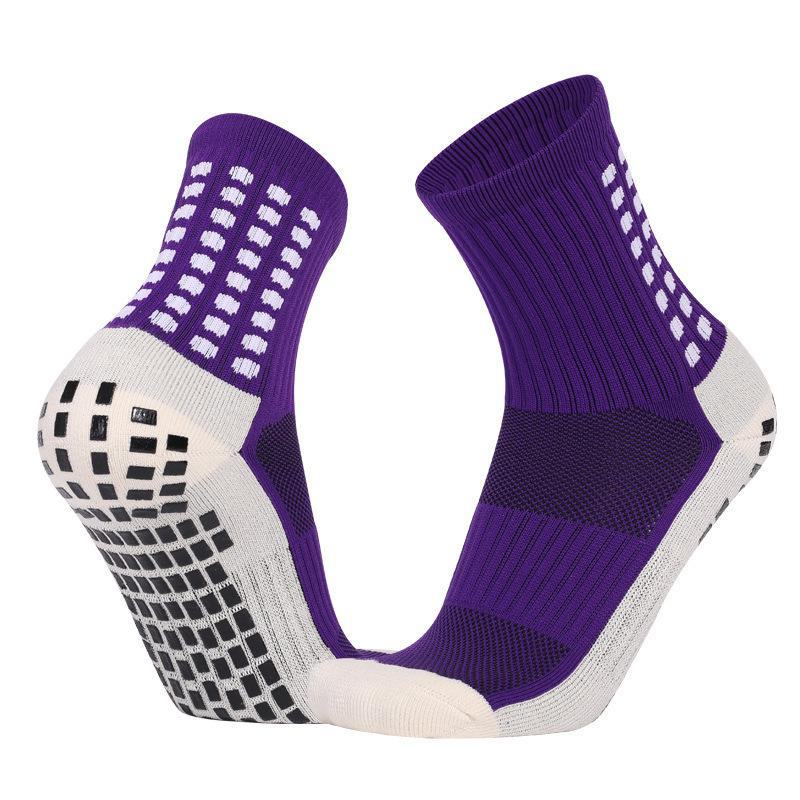 Non-Slip Football Socks, Mid-Tube, Thickened, Sweat-Absorbent, Wear-Resistant Towel-Bottom Sports Socks