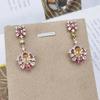 Sace Gems Earring for Women 925 Sterling Silver Natural Tourmaline Stud Earrings Wedding Party Fine Jewelry Eardrop Gift