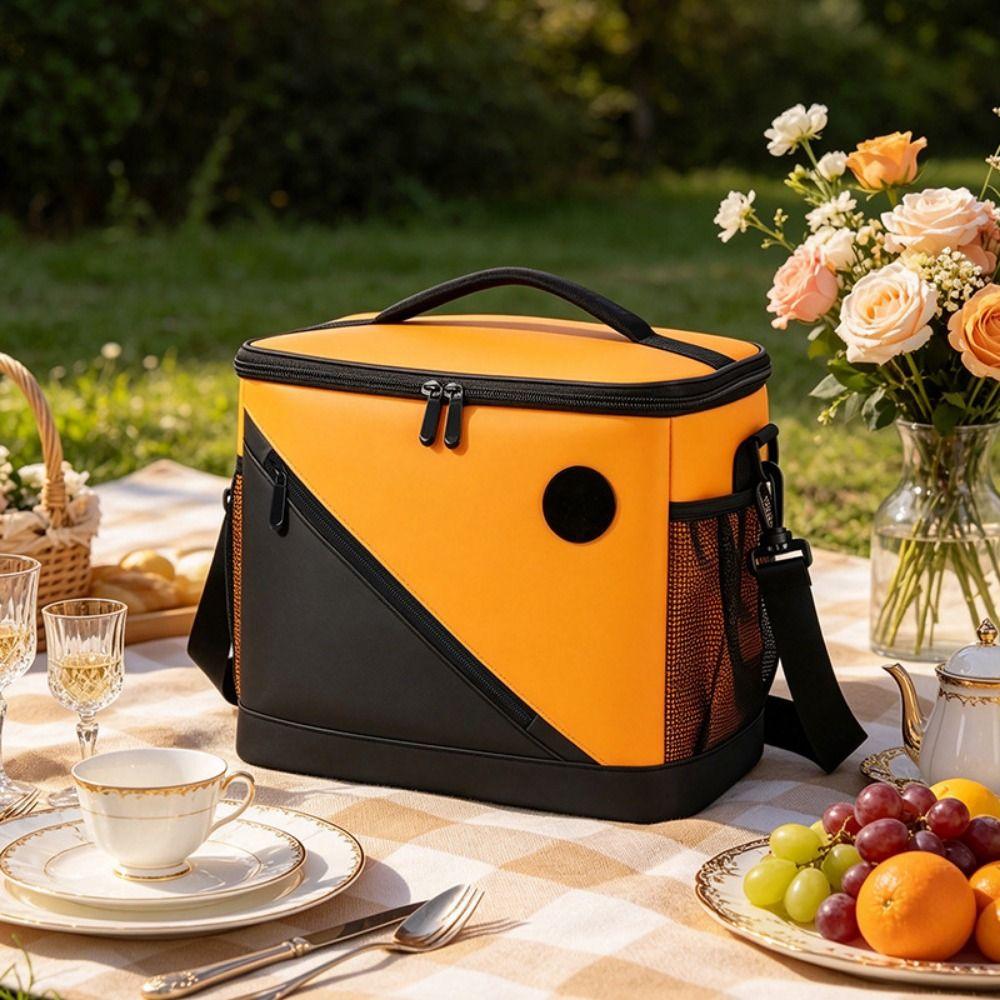 Waterproof Picnic Bag Large Capacity Cooler Bag Digital  Insulation Lunch Bag  for Women Men Adult
