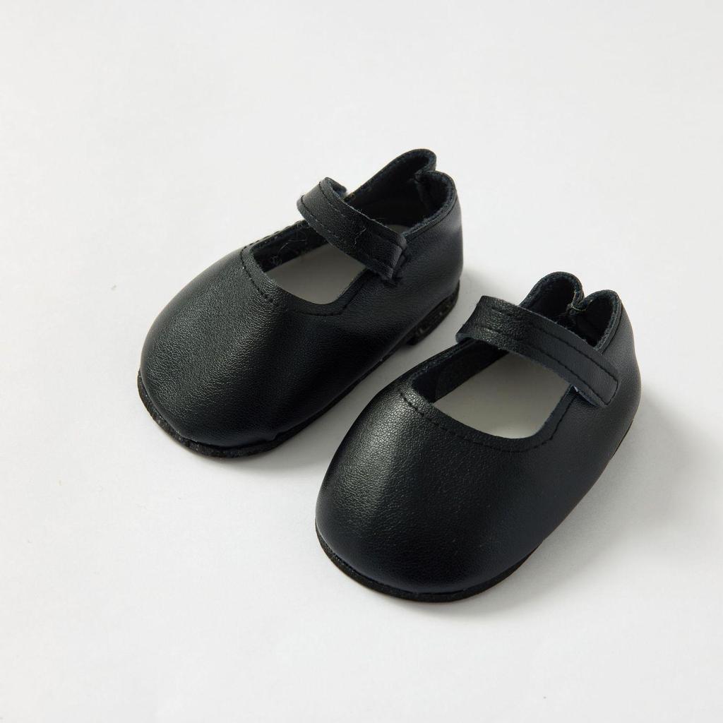 22-inch Silicone Reborn Doll Leather & Canvas Dress-Up Shoes Accessories