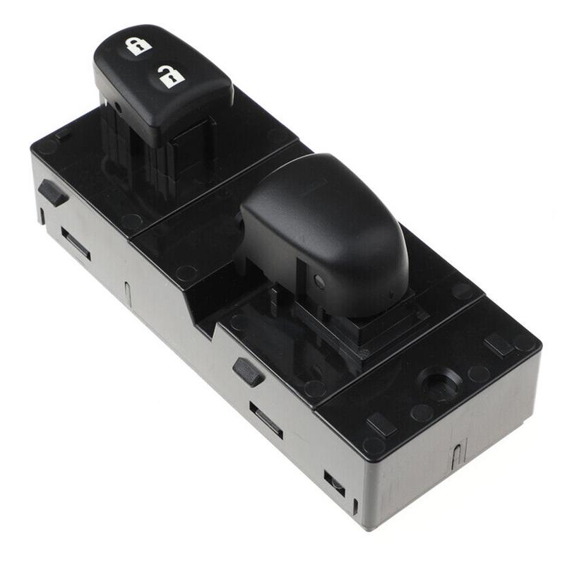 

25411-1KA5A Front Right Door Window Switch Fit for Nissan Rogue Sentra 2011 2012 2013 2014 2015 2016 2017- Black Plastic