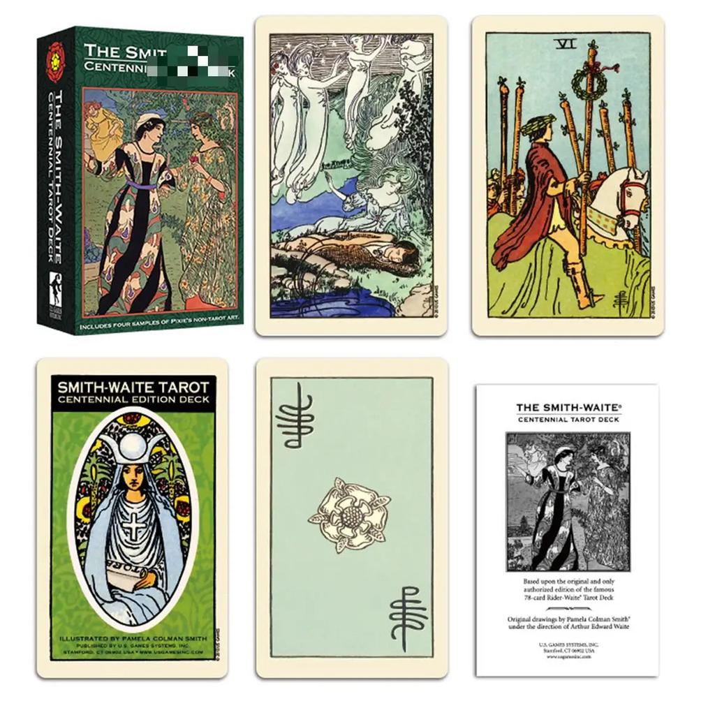 Non-Toxic Hot Sell Rider Tarot Cards For Divination Personal Use Tarot Deck Full English Version Board Games Play Entertainment Table Game