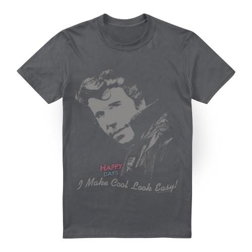 Happy Days Mens Cool The Fonz T-Shirt