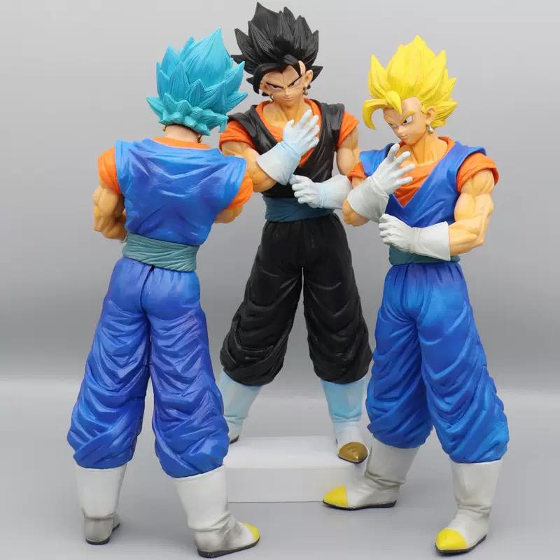 33cm Vegetto Dragon Ball Super Saiyan Super Blue King Fusion Warrior Anime Figure Model Ornaments Designed For Boys Birth Date As Gifts