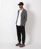 Strike Wool Cardigan (Dark Grey)