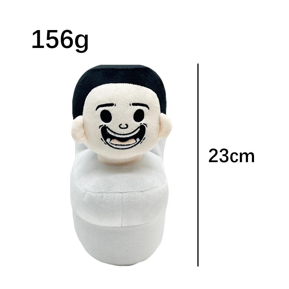Skibidi Toilet Mystery Plush Toy With Soft Short Pile For Kids And Collectors