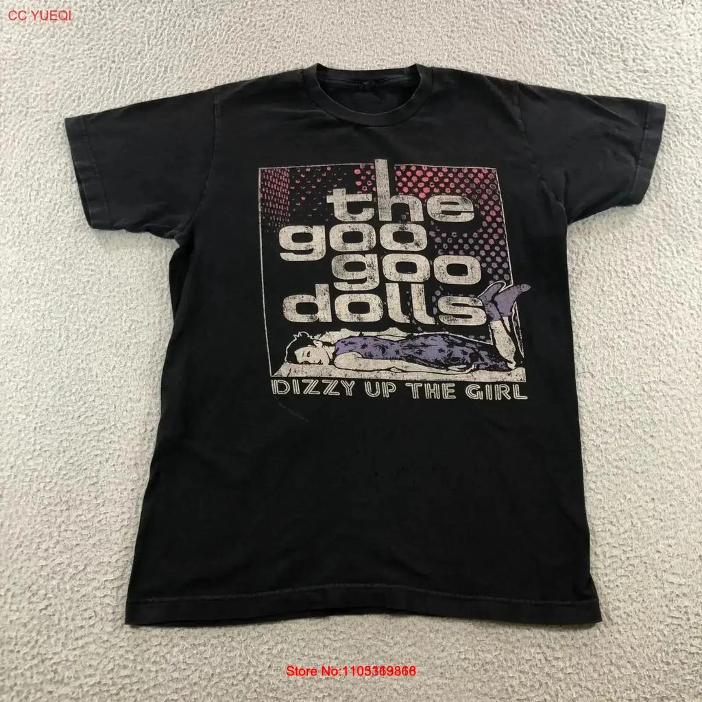 The Goo Dolls T Shirt Unisexs S Black Tour Issue Dizzy Up Girl Vintage Graphic Streetwear Soft Homme Breathable Casual
