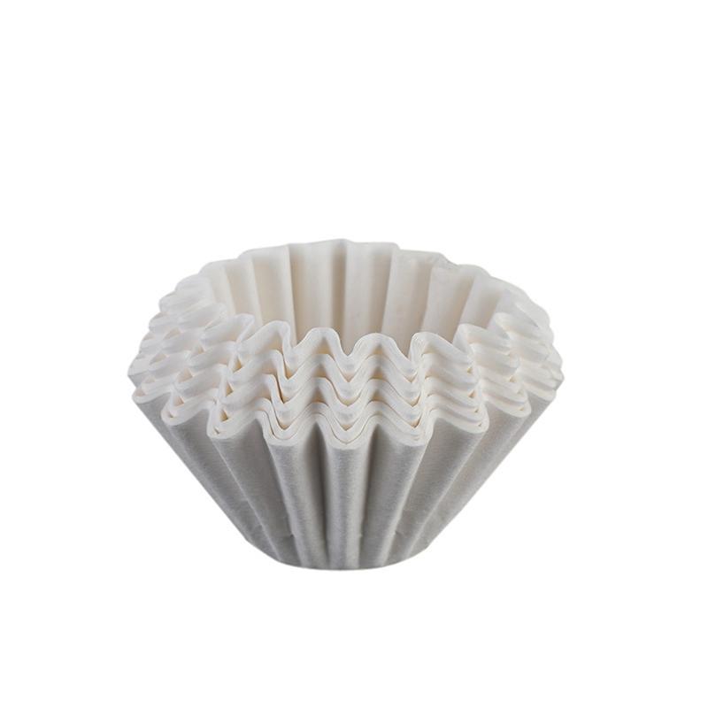 

50 шт. волновая кофейная воронка ручная заварка кофе фильтр-бумага кристальный глаз фильтр для кофе фильтр-чашки для торта