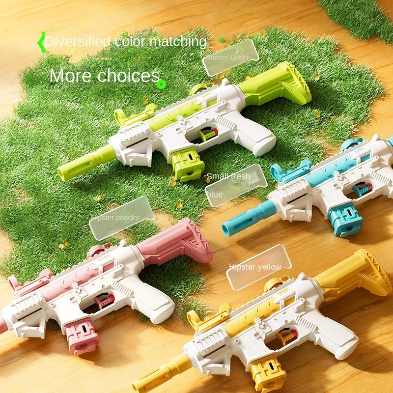 Summer Water Gun M416 non Electric Pistol High-pressure Full Automatic Shooting Beach Plaything Ideal For kid Children Boys Girls