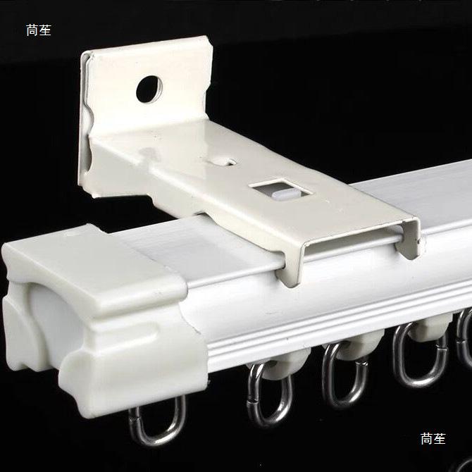Curtain Track Accessories: Mounting Guide and Fixing Bracket for Wall, Ceiling, and Sliding Rails