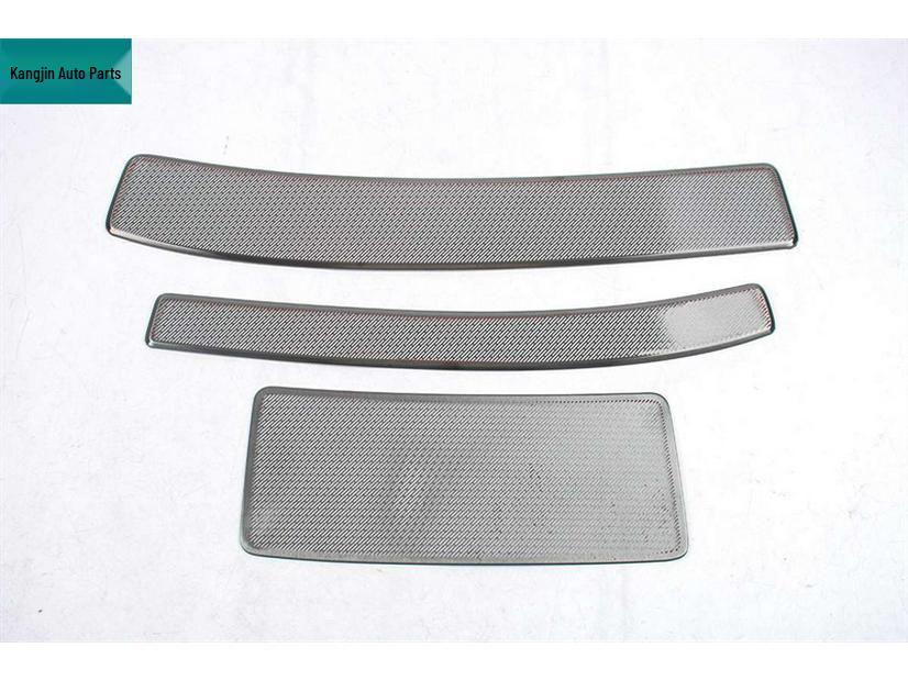 Dustproof Black Titanium Speaker Cover for Front Door Vent - Compatible with Ideal 25 I8 Stainless Steel Interior.