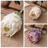 Large Size Artificial Flower Multicolor Lifelike Artificial Artichoke Flower DIY flocked Nordic Thistle Flower Photo Props