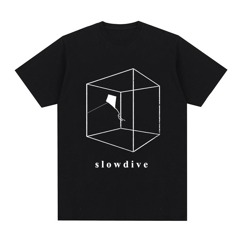 Slowdive Y2K Vintage T-shirt Cotton Alison 1991 Tour 90s Classic Graphic Men T shirt New TEE TSHIRT Womens tops Unisex