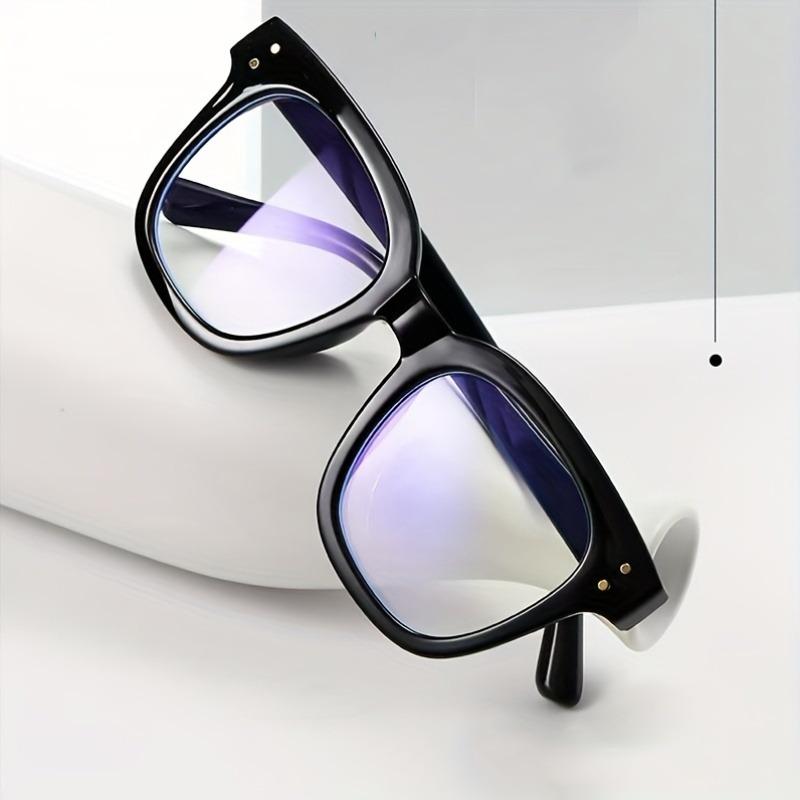 1 Piece of Y2K Style Blue Light Shielding Glasses - Casual Computer Frames for Women and Men Game and TV Viewing Game