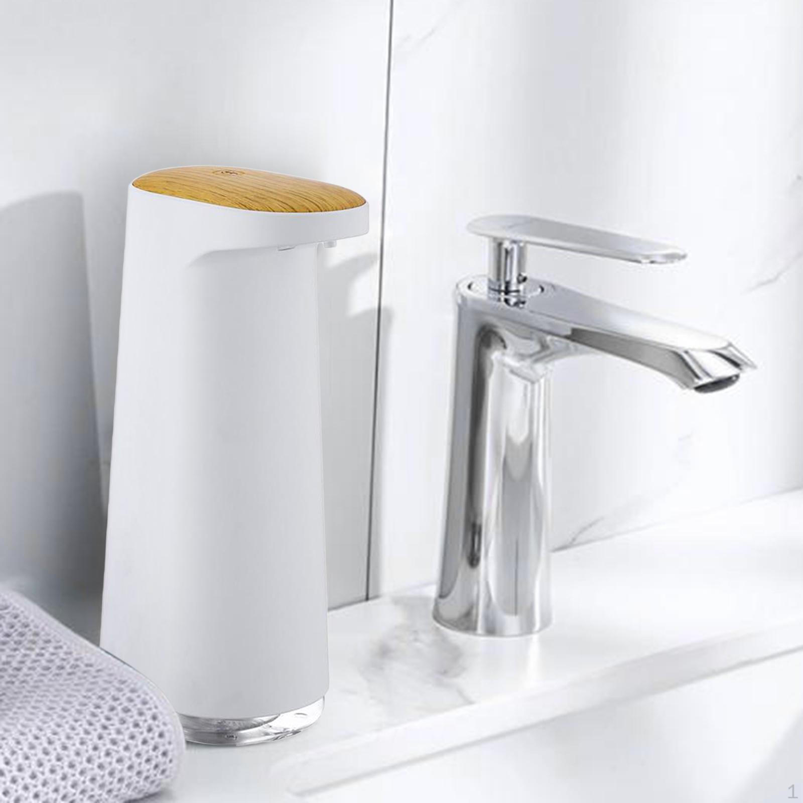 Hand Soap Dispenser Rechargeable for Kids Easy to Refill Kitchen Countertop