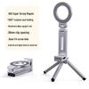 Portable Folding Magnetic Phone Holder: Multi-functional Clip for Travel and Desktop Use