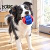 Durable Dog Rope Toys Woven Braided Toy, Cotton Knotted Chew Aggressive Anxiety Relief for Dogs Interactive Tug-of-War Ring Pet Toy Indoor And Outdoor