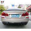 BMW 5 Series F10/F18 V Style Carbon Fiber Rear Diffuser Tail Lip Body Kit