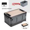 Vehicle Trunk Organizer: Car Interior Storage Box and Tail Box Case for Practical Item Collection.