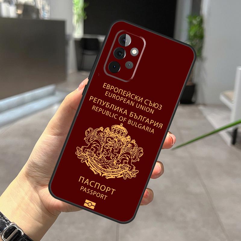 

Bulgaria Flag Passport Case For Samsung Galaxy A22 A32 A52 A15 A16 A05 A26 A36 A56 A53 A33 A13 A34 A54 A14 A35 A55 Samsung A23