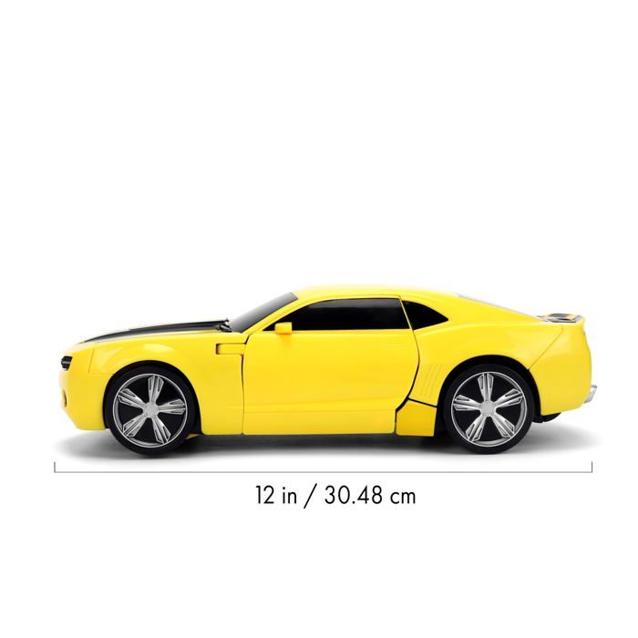 Τηλεκατευθυνόμενο Αυτοκίνητο Transformers - Jada - Bumblebee - 28 cm - 2 κανάλια 2,4 GHz - Φως και ήχος