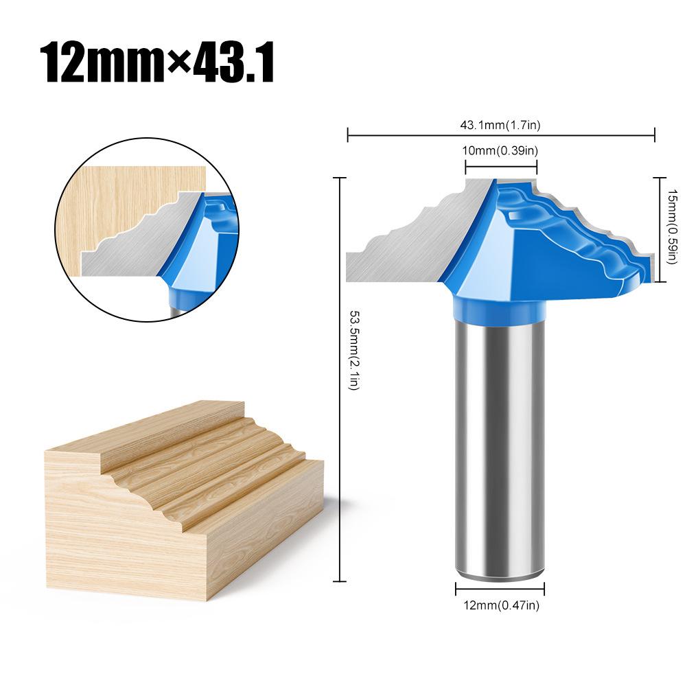 

Bilateral Wave Arc Knife Engraving Machine Knife Cabinet Door Panel Knife Line Knife Lace Knife Cabinet Door Knife Engraving Machine Bilateral arc knife 12 * 43.1 (1/2-3009 -4032)