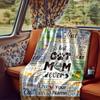 Dog Mom Blanket Personalized Name Soft Comfortable Stylish Blanket Car Blanket Perfect For Travel Camping Outdoor Home Suitable For All Seasons