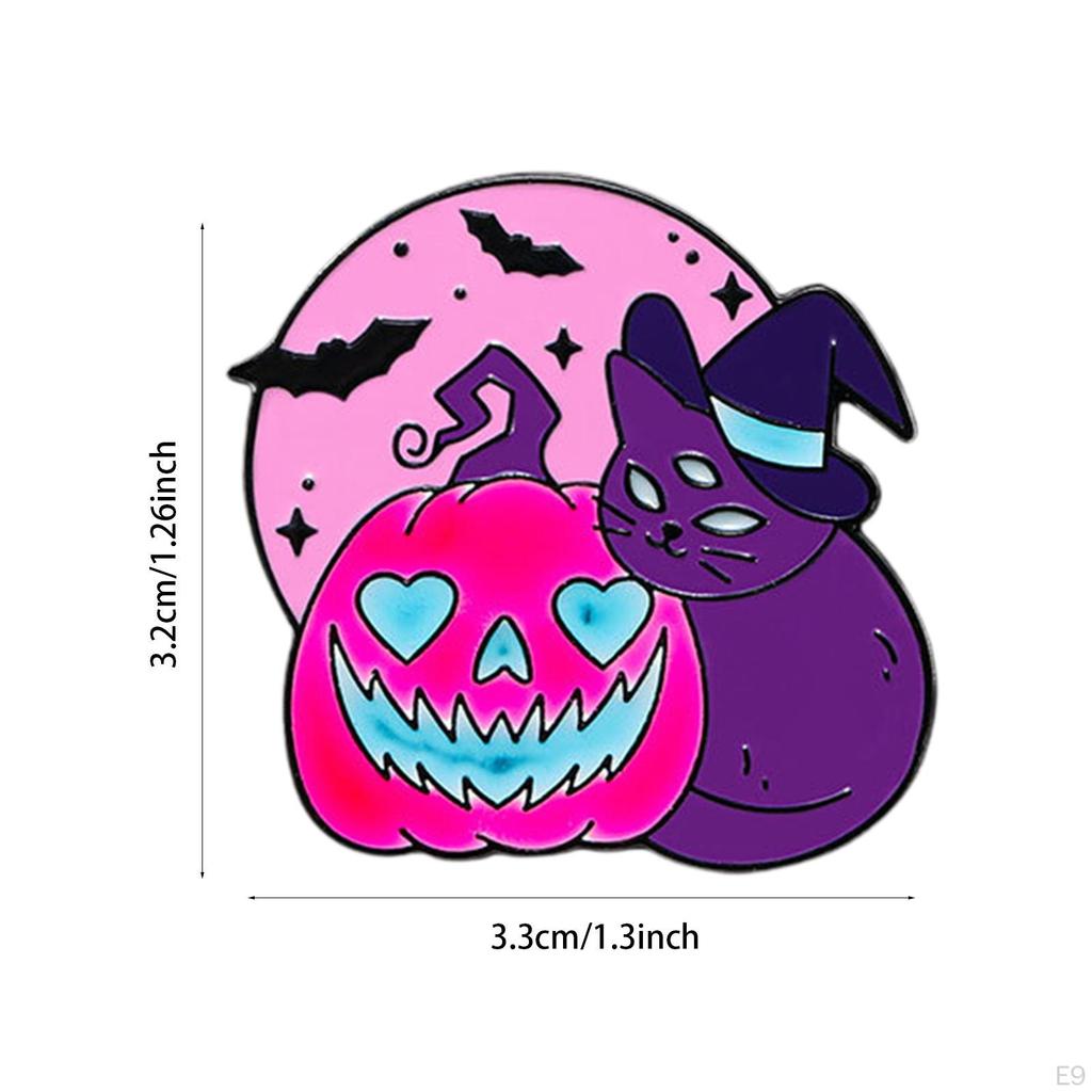 Halloween Decorative Brooch*halloween Brooch Pin Creative Lapel Lightweight Jewelry