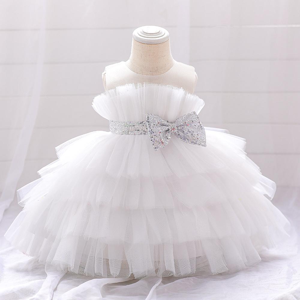 

Cross-Border Infant Toddler Birthday Princess Puffy Dress for One-Year-Old 90cm