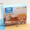 Play House Doll House Mini Toy Bathroom Bathroom Bath Basin Set Children Girl Toy Gift Ornament