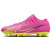 Zoom Mercurial Vapor 15 Pro Punta Rotonda Allacciatura Terreno Solido Top Basso HG (Borchie corte in gomma) Scarpe da Calcio Ammortizzanti Antiscivolo DJ5602-605