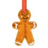 Something Different Glass Gingerbread Man Hanging Ornament (Pack of 20)