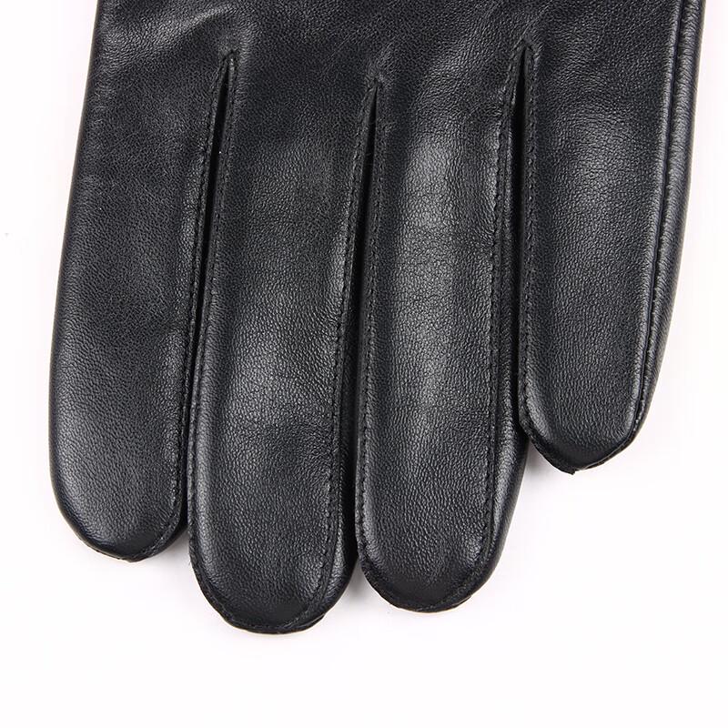 Hengyuanxiang Men's Sheepskin Winter Gloves
